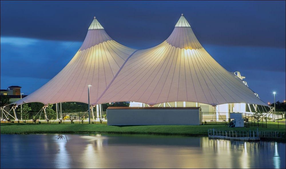 Water Resort Tensile Structure