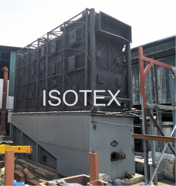 Water-Tube Boiler With Biomass Reciprocating Grate