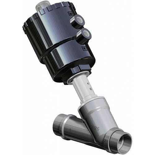 Weld End SS 316L Angle Seat Valve - OMAL, Model Name/Number: J4APG2399, Size: 2"