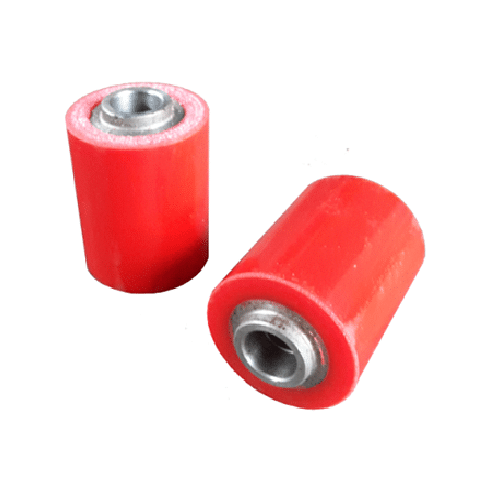 Wetting With Rubber Stainless Steel Pu Coated Stub Roller