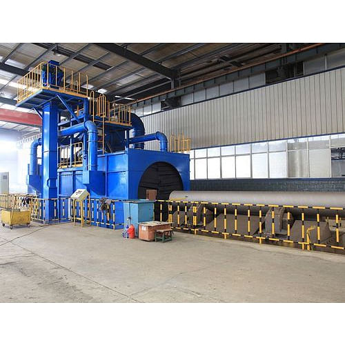 Wheel Blasting Roller Conveyor Steel Pipe Outer Wall Shot Blasting Machine Maintenance Service