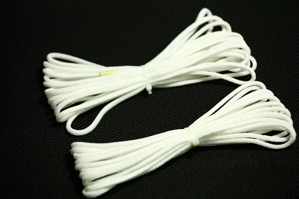 White 1-10 mm PTFE Ropes