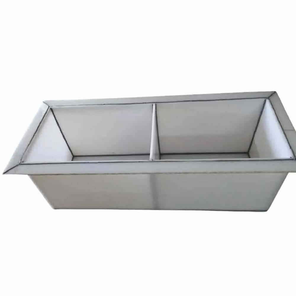 White Chemicals/Oils PP Electroplating Tank, 20kg, 6x3eet