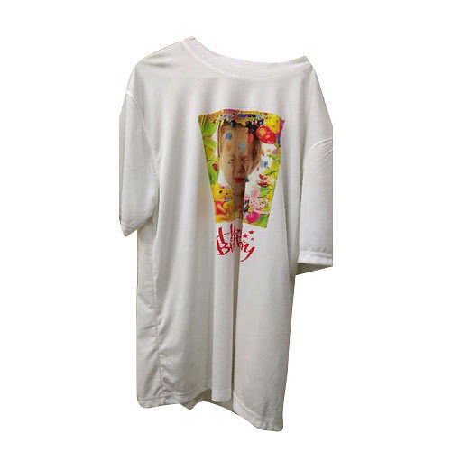 White Cotton Sublimation T-Shirt