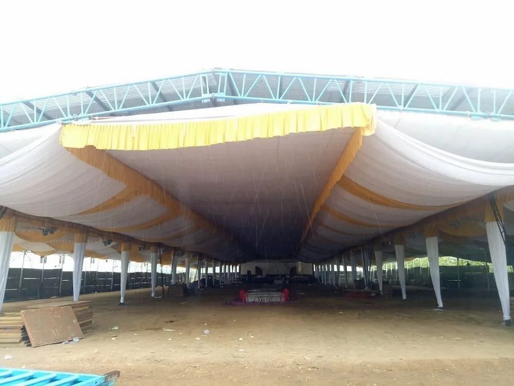 White Event Exhibition Tent, For Outdoor, Size: 20 Meter