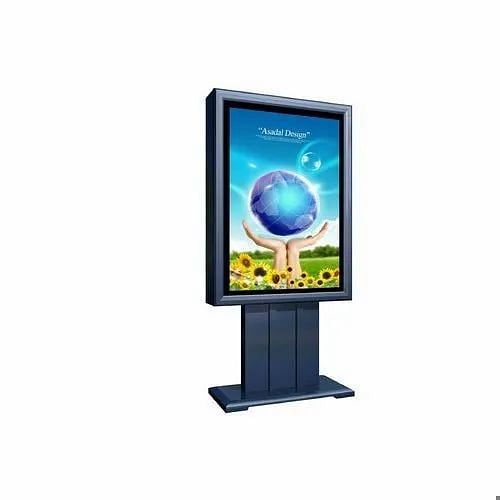 White Free standing Multi image Electronic Scroller, Model Name/Number: Cimis, 4x3approx