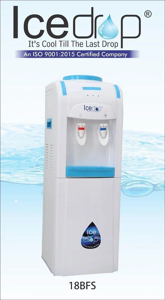 White Fully Automatic Ice Drop 188Fs Water Dispenser, Capacity: 50 L