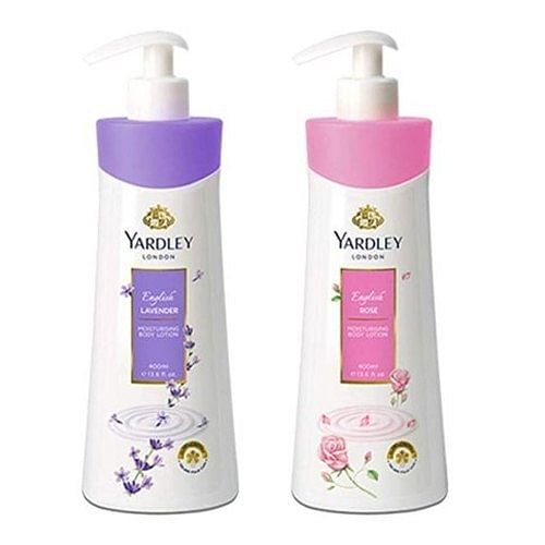 White Lavender & Rose Yardley Body Lotions