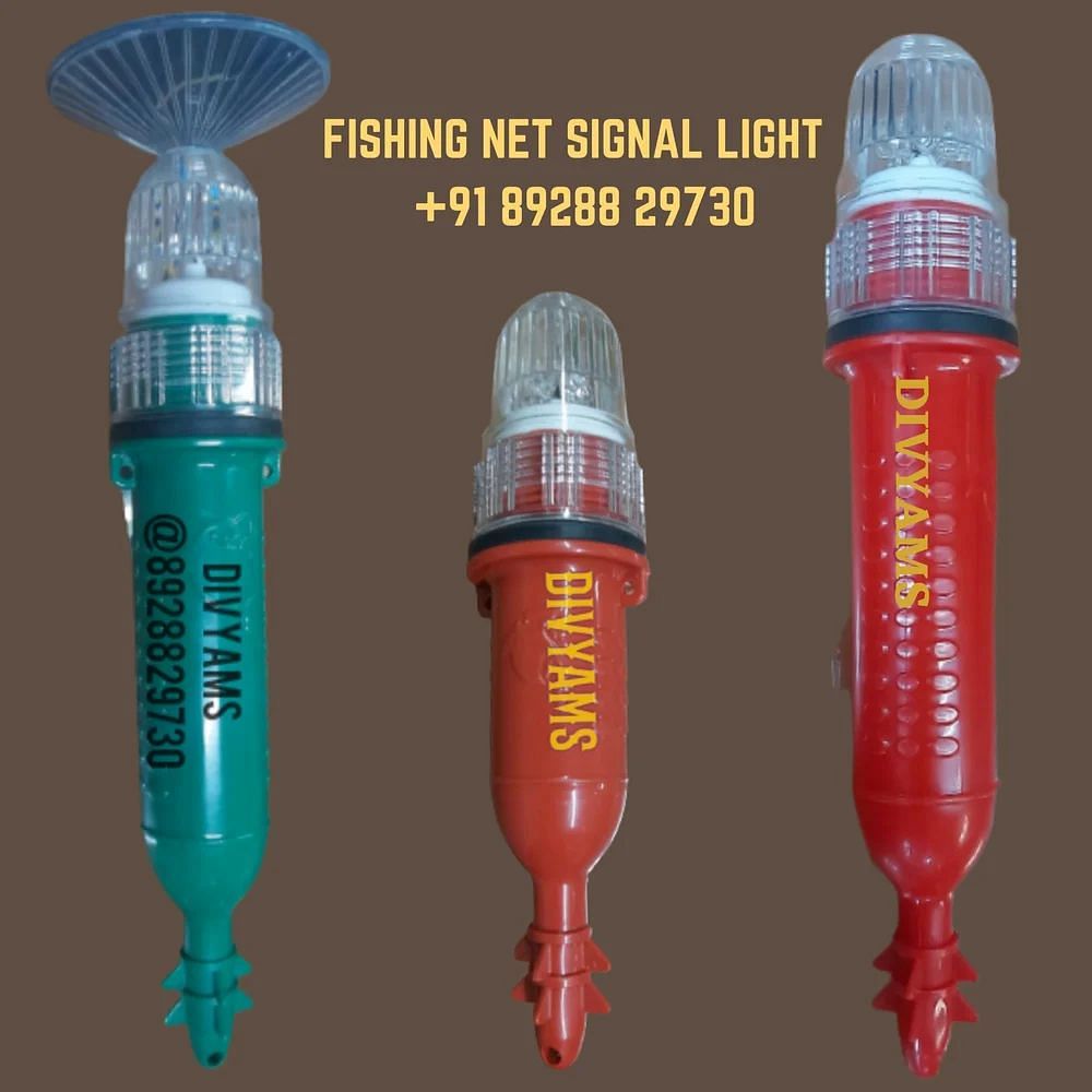 White LED Fishing Net Signal Light, Mounting Type: Table Top, E40