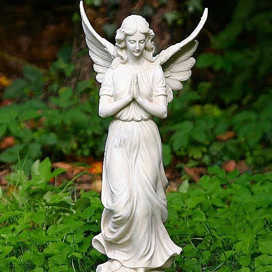 White Marble Angel Statue, For Decoration, Size: 5 Fit