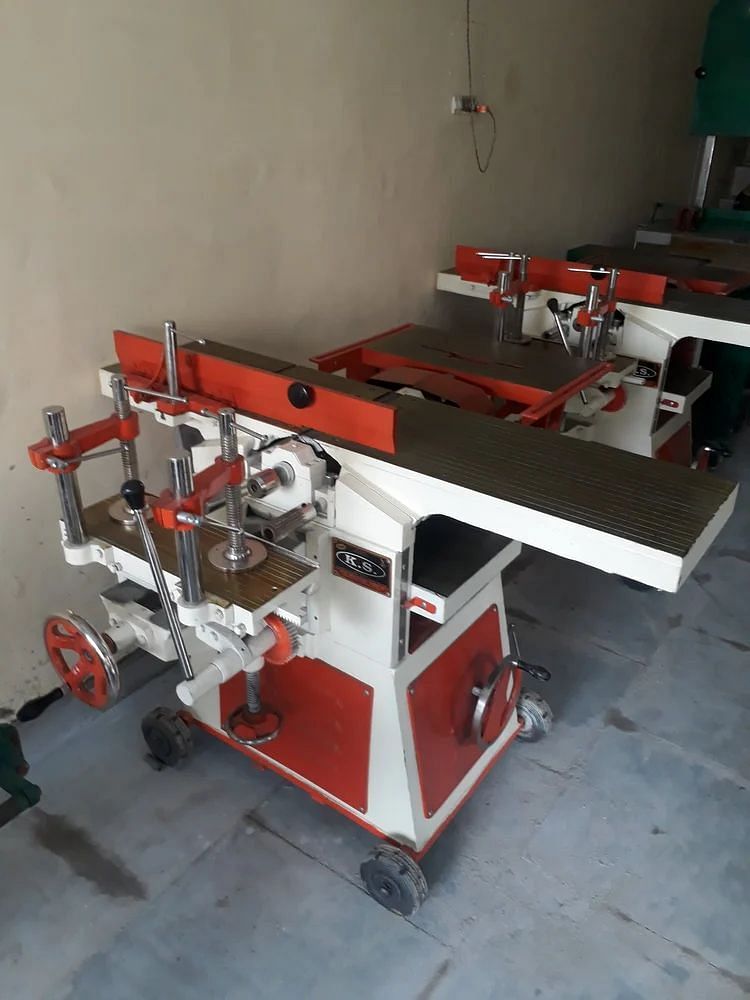 White Mild Steel 13"" cast iron Wood Working Machine, 3 HP, Automation Grade: Semi Automatic