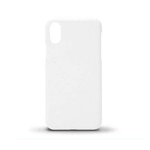 White Plastic 3D Sublimation Mobile Back Cover