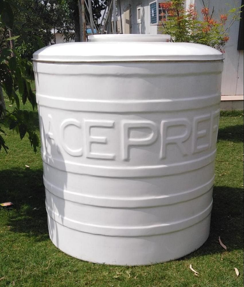 White PUF Insulated Water Storage Tank -1000 ltrs, Model Name/Number: Ace Prefab