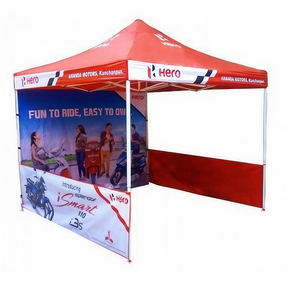 White PVC Indoor Outdoor Promotional Canopy, For Advertisement Purpose