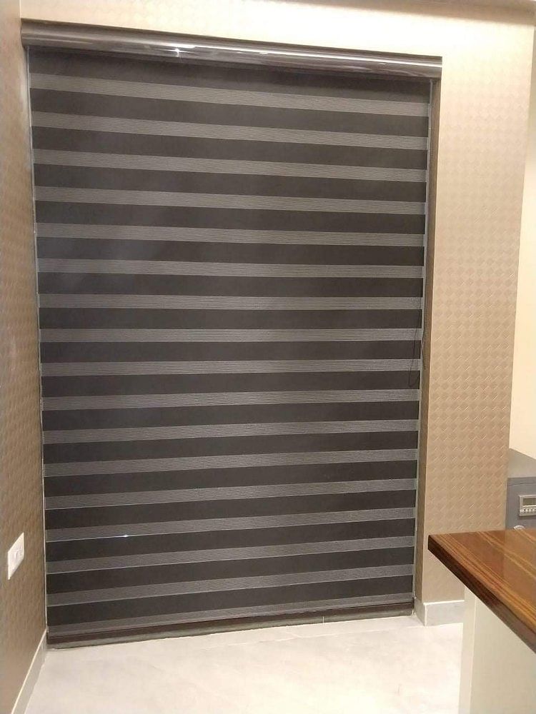 Window Fiber Zebra Roller Blind