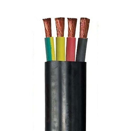 Wire Material: Copper Submersible 4 Core PVC Flat Cable