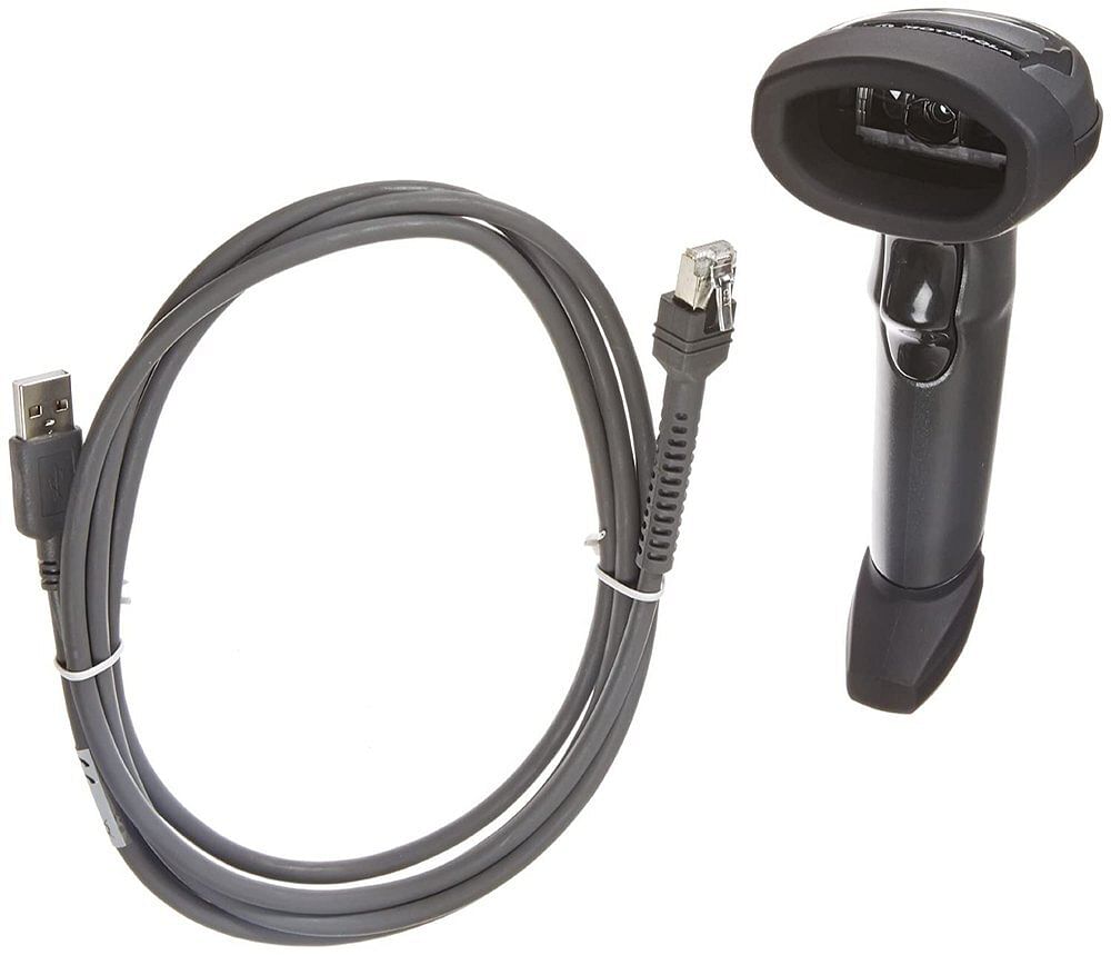 Wired(Corded) Zebra LI 2208 Barcode Scanner, Scan Speed/Motion Tolerance: 547 Scans Per Second, Linear Laser