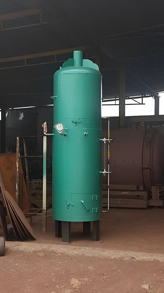 Wood Fired 500 kg/hr Steam Boiler, Non-IBR