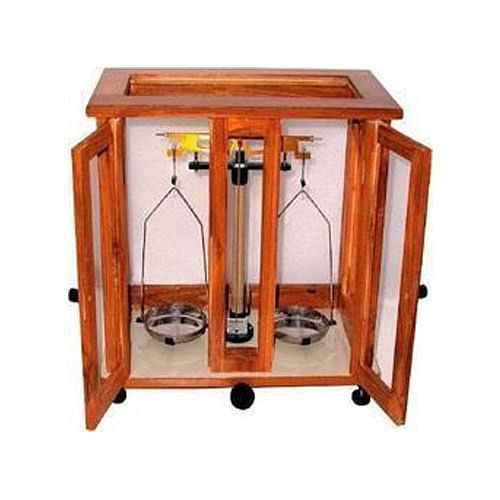 Wooden, Glass And Ss Physical Balance, Capacity: 250g