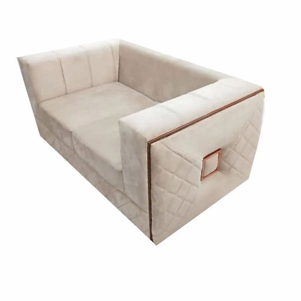 Wooden Modern Home Two Seater Sofa, Hall