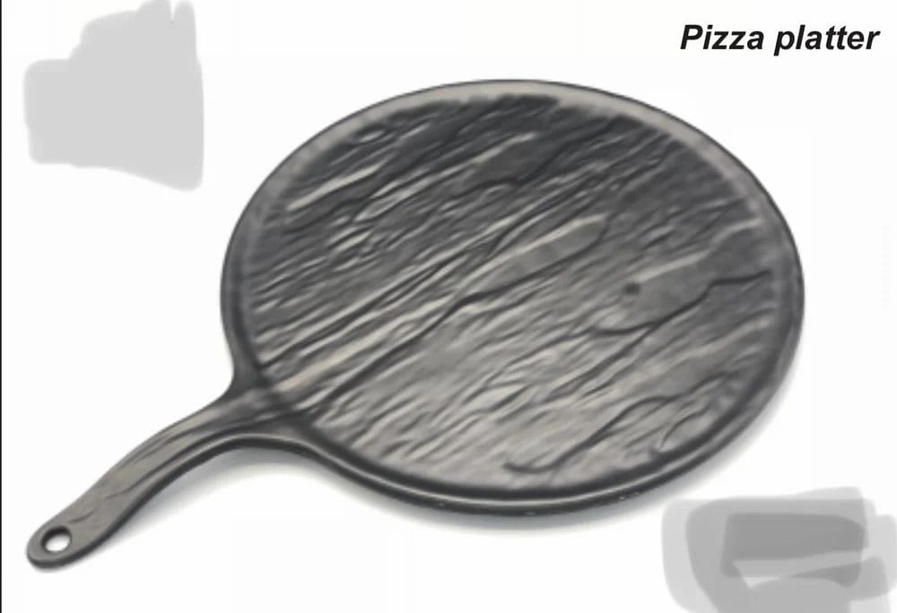 Wooden Size/Diameter: 10 Inch Round Pizza Platter, For Commercial Use