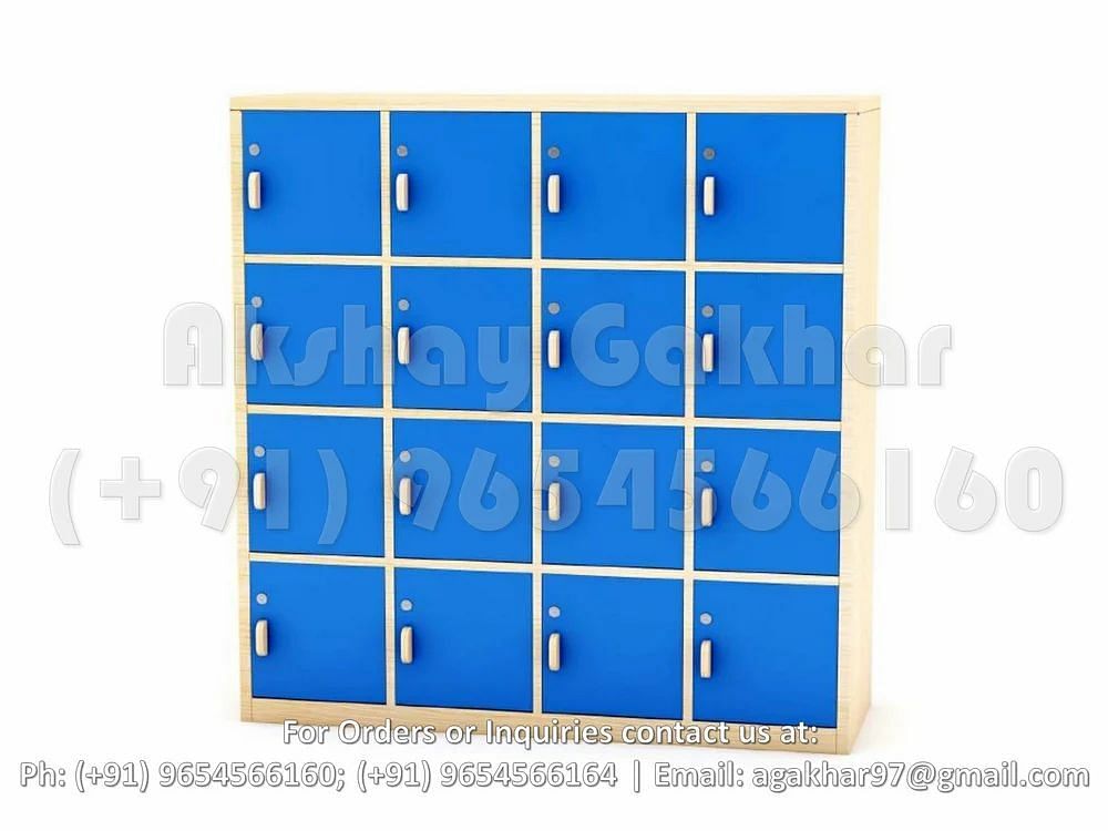 Wooden Storage Lockers