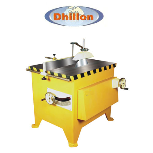 Yellow Circular Saw Machine