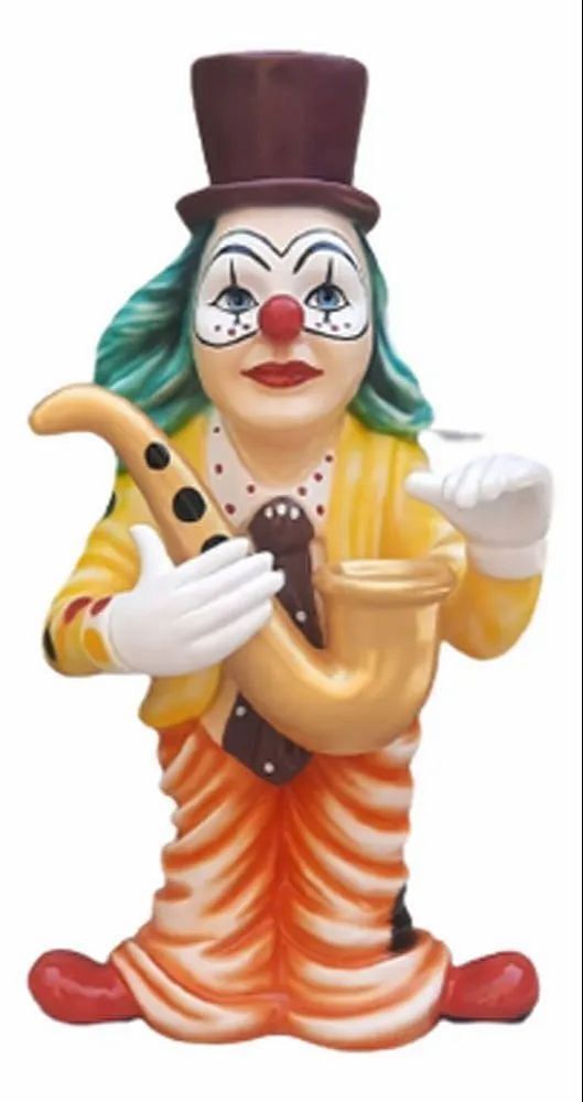 Yellow Fiberglass Joker Statue, For Exterior Decor, Size/Dimension: 3ft Approx