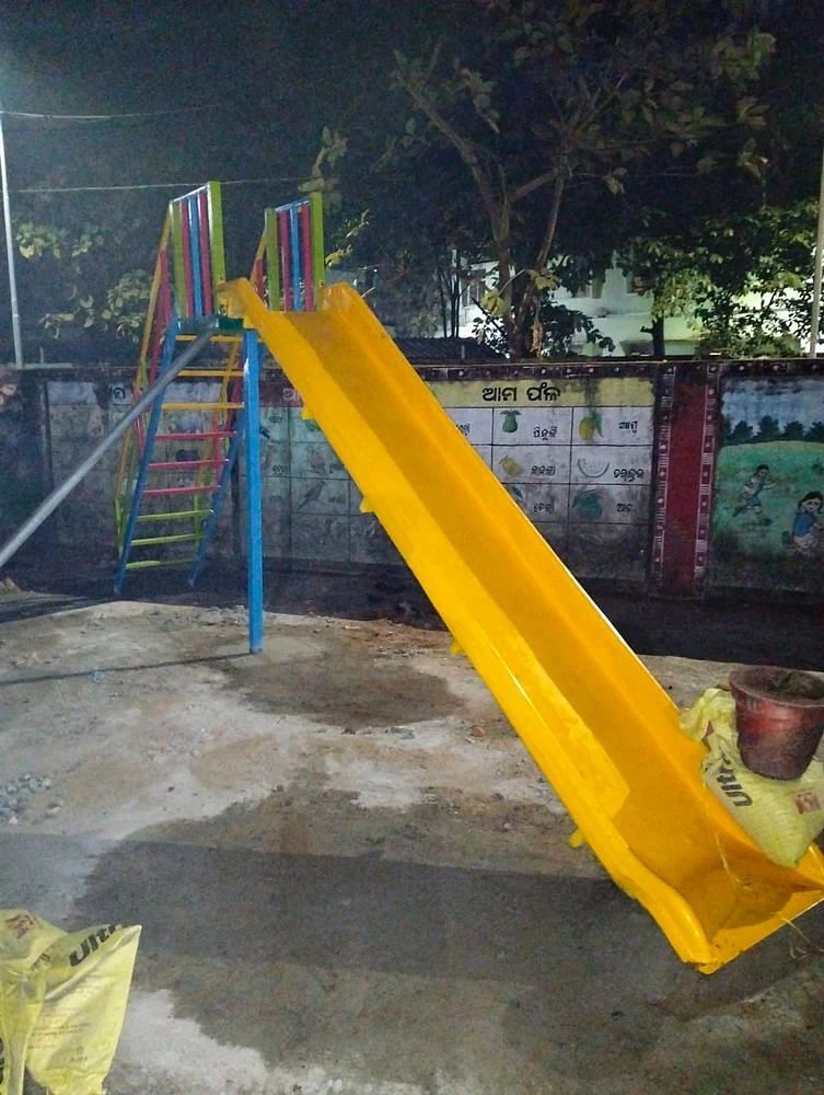 Yellow FRP Outdoor Playground Equipment, Size: 12 Fit Length