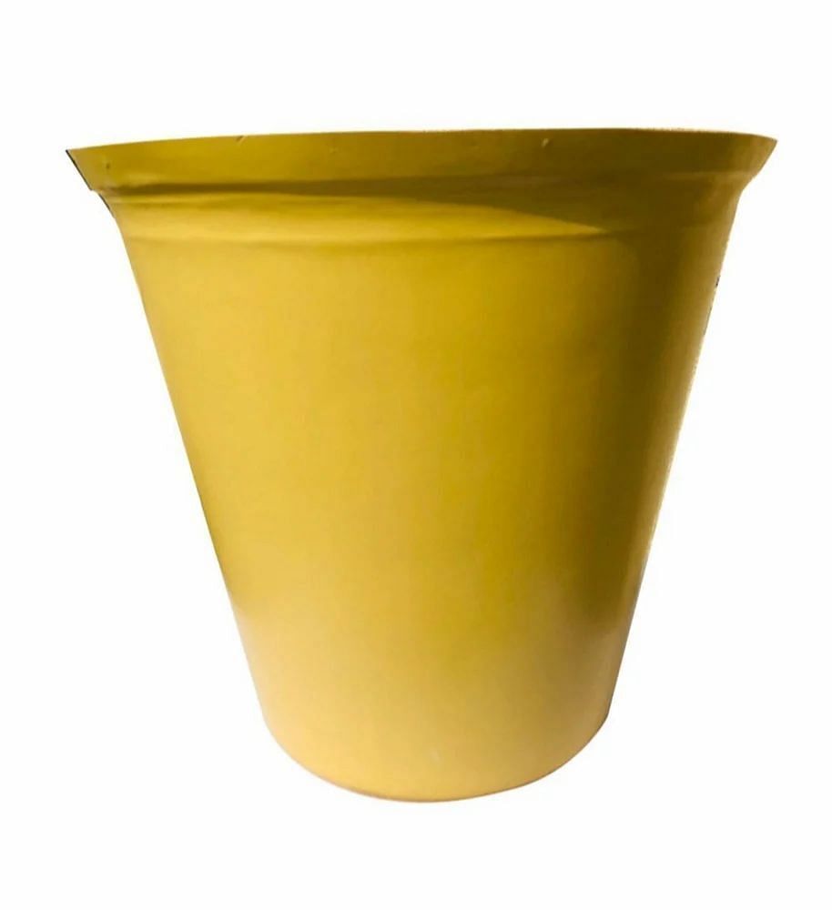 Yellow FRP Plant Pot