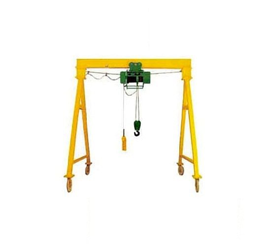 Yellow Gantry Crane, Capacity: 1-10 Tone