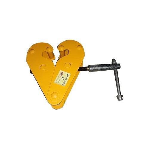 Yellow MS Beam Clamp, For Lifting, Size/Capacity: 1 Ton