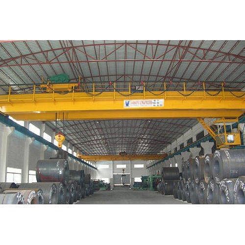 Yellow Overhead EOT Crane