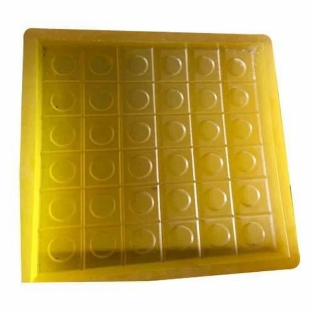 Yellow Pvc Rubber Tiles Mould