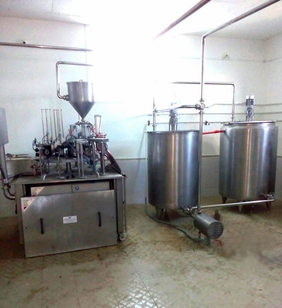 Yogurt Processing Plant, Capacity(LPH): 500