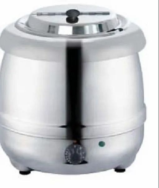 YUAAN White S S Soup Warmer, Size: 10 Liter