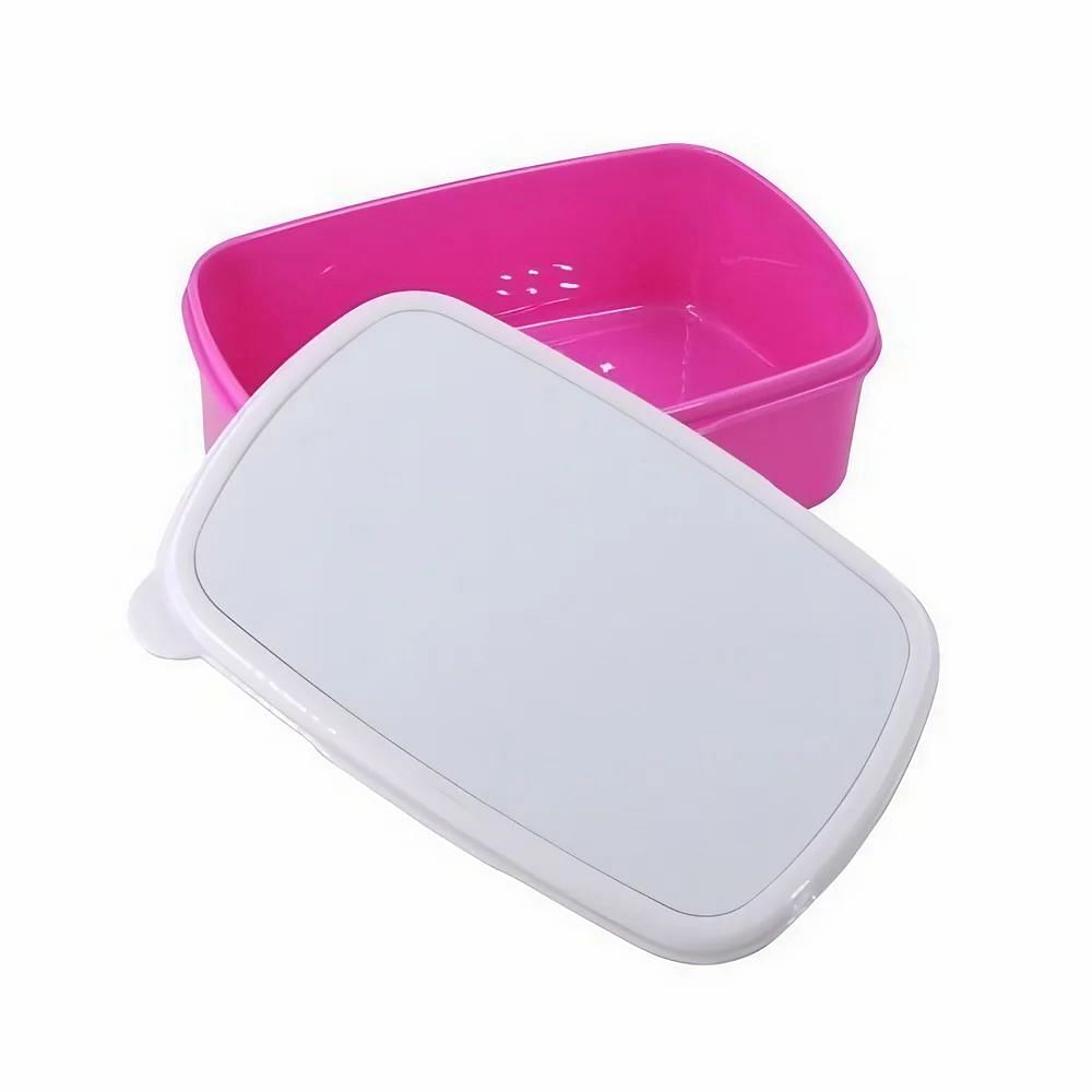 Zaneeta Plastic Sublimation Lunch Box, Capacity: Durable, 10 Pcs