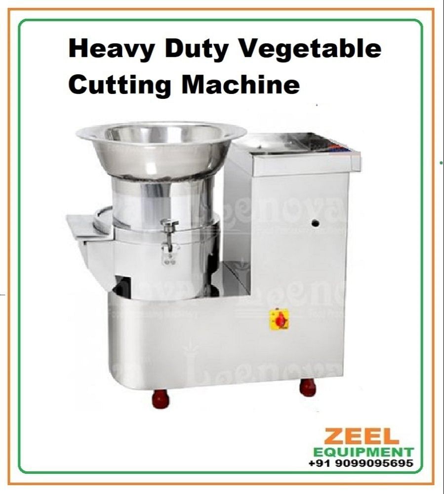 ZEEL Stainless Steel Heavy Duty Vegetable Cutting Machine, For Hotel, Model Name/Number: Hdvc