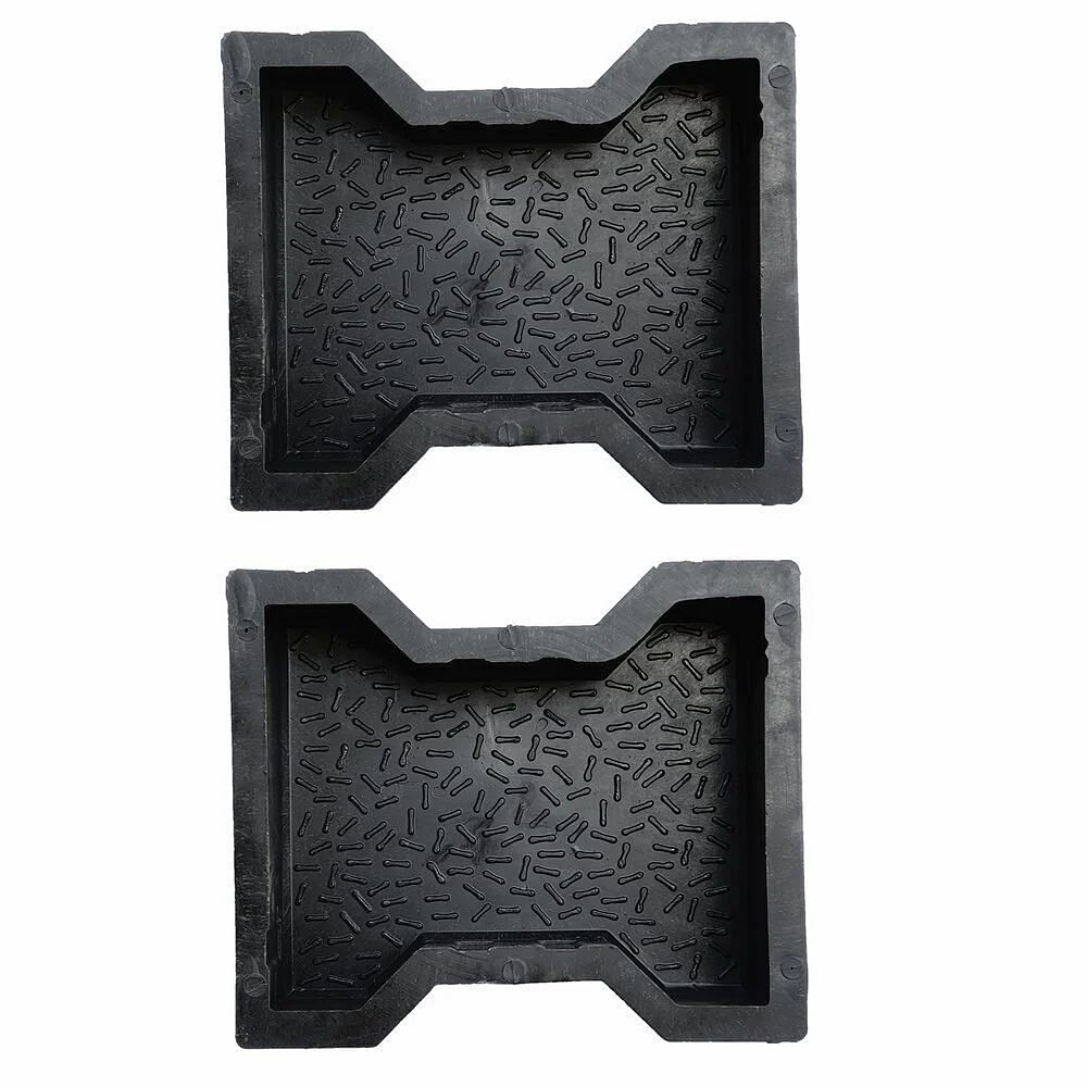 Zig-Zag Plastic Interlocking Pavers Molds, For Tile Making