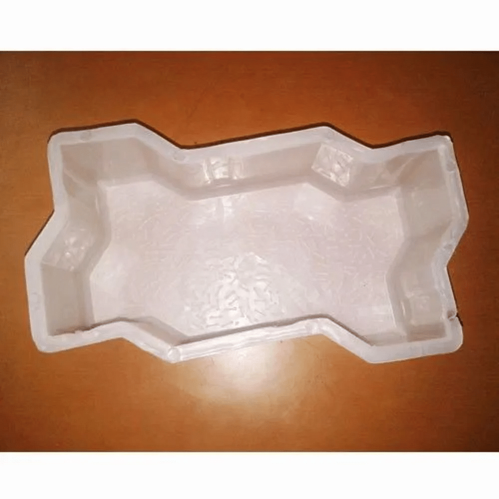 Zig-Zag Vargin Silicon plastic Moulds, For Brick Making, Thickness: 2 mm