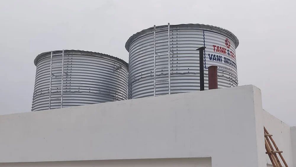 Zincalume Vertical Storage Tank