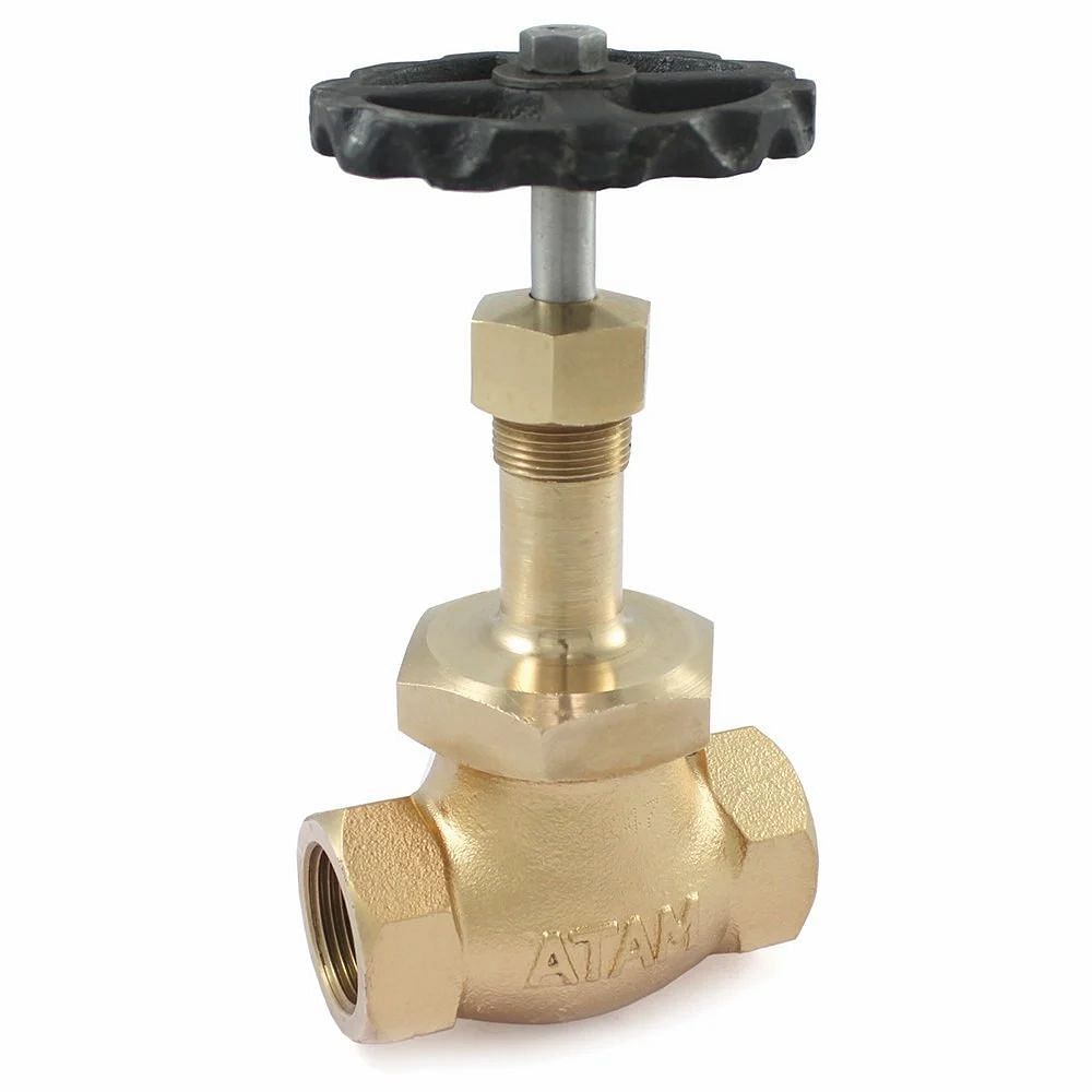 Zoloto Make Bronze Union Bonnet Globe Valve (Screwed) Art No. 1031, Size: 2 inch