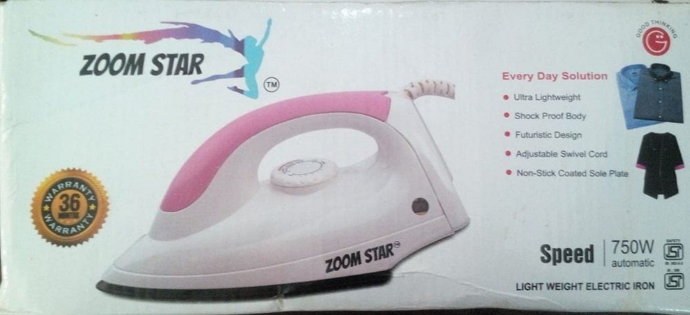 Zoom Star Electric Iron