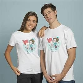 Couple T-Shirts for Pre-Wedding Unison