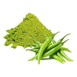 Dehydrated Green Chili Powder, India